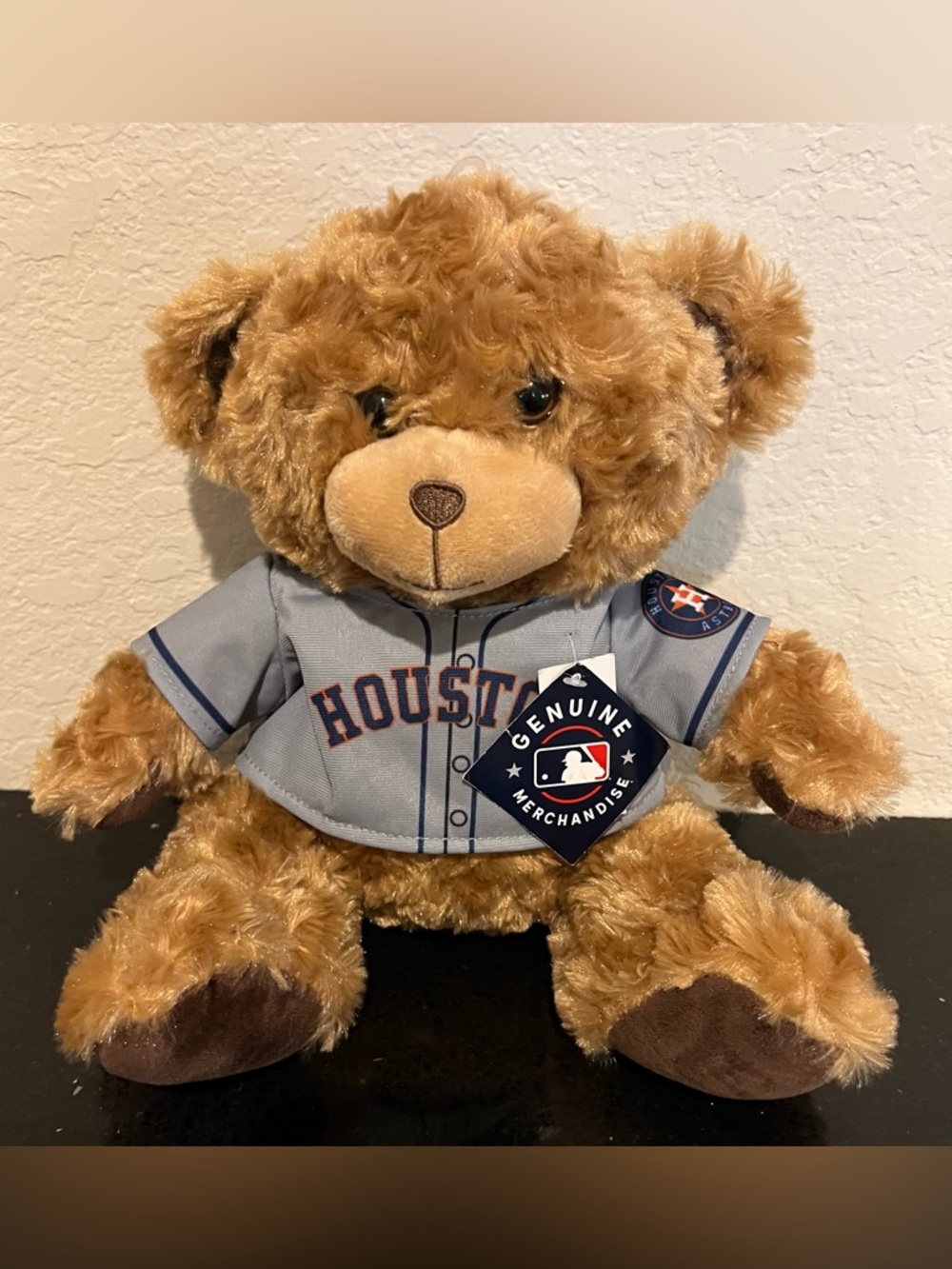 NWT Houston Astros Genuine Merchandise 10” Teddy Bear Logos